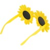 Lunettes en forme de fleurs accessoire de déguisement