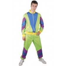 Costume pour homme sur les années 80 composé d'un survêtement