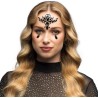 Strass visage Halloween gothiques