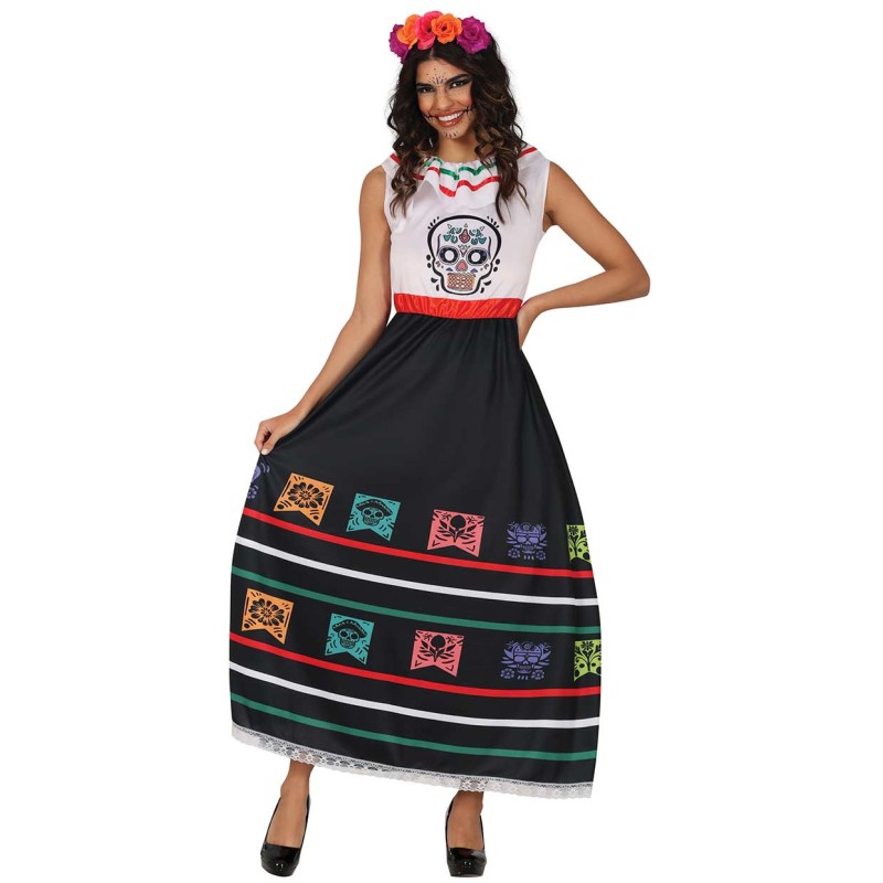 Déguisement Dia de Los Muertos femme Déguisement Dia de Los Muertos femme