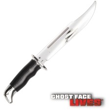 Couteau Scream chromé