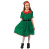 Déguisement lutin de Noël fille