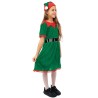 Costume enfant elfe de Noël fille