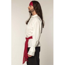 Kit d'accessoires pirate adulte avec foulard et ceinture