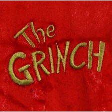 Broderie officielle déguisement du Grinch