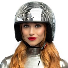 Casque boule à facettes