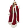 Cape de déguisement Mère Noël