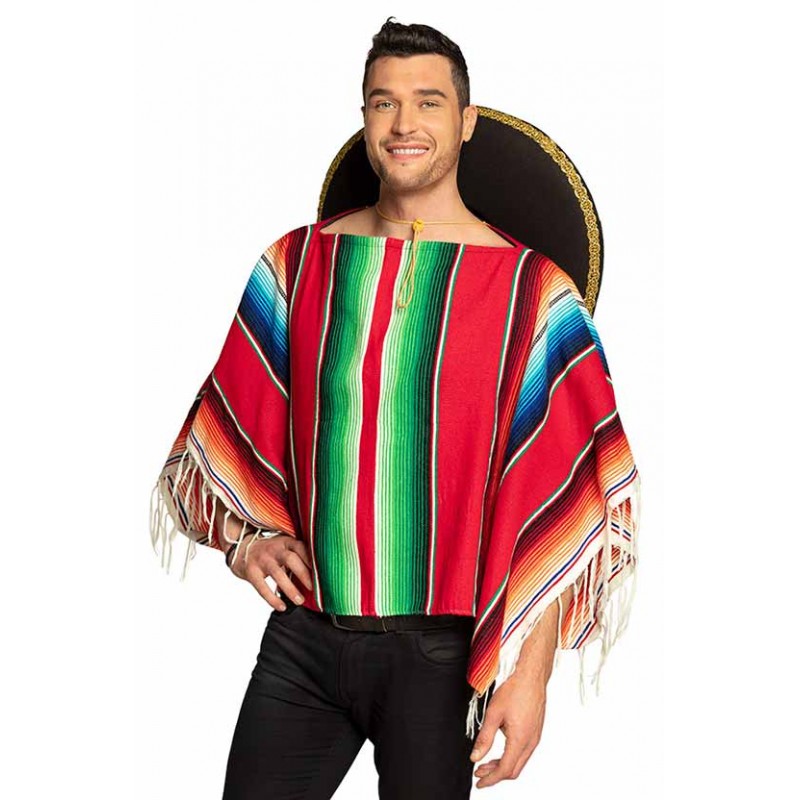 Costume poncho sur le thème du Mexique