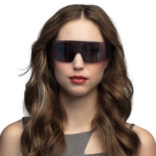 Lunettes de déguisement style futuriste