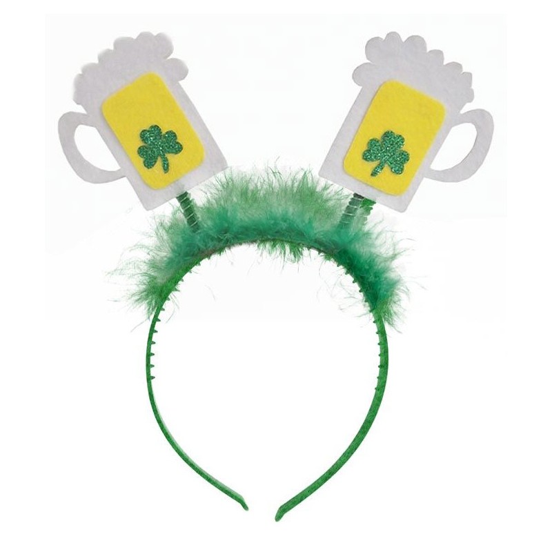 Serre-tête Saint-Patrick pintes de bière