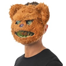 Masque ourson en peluche pour Halloween