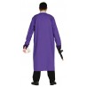 Déguisement de bouffon tueur Homme avec manteau violet