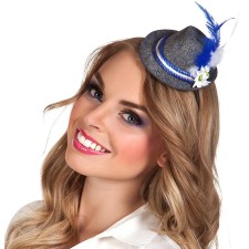 Serre-tête avec petit chapeau Oktoberfest