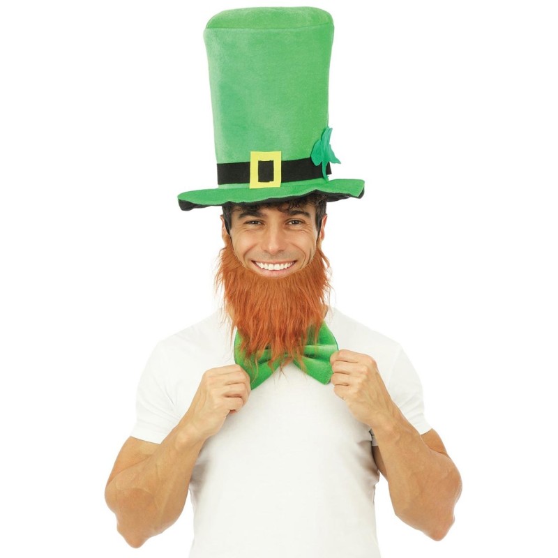 Chapeau Saint-Patrick avec accessoires