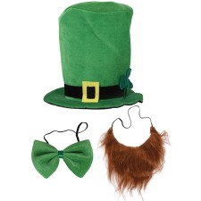 Accessoires Saint-Patrick avec chapeau