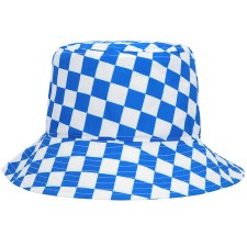 Bob à damier bleu et blanc pour l'Oktoberfest