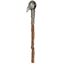 Accessoire de déguisement médecin de la peste canne