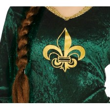 Fleur de lys costume de princesse médiéval