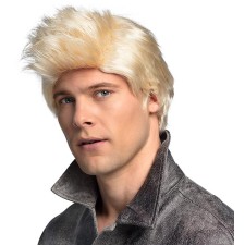 Perruque homme année 90 blonde