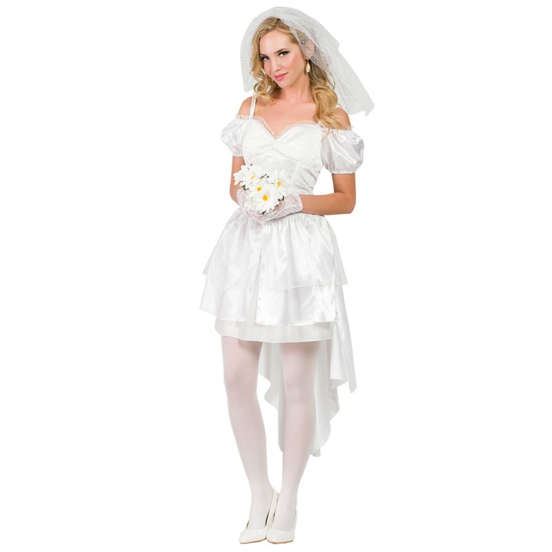 Déguisement robe de mariée femme