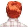 Perruque de déguisement homme rousse avec barbe