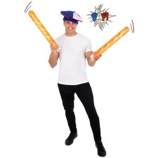 Clap clap supporter baguettes