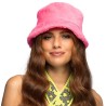 Bob rose fluo peluche
