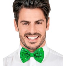 Noeud papillon de déguisement vert