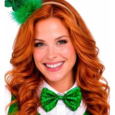 Nœud papillon Saint-Patrick vert