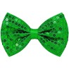 Noeud papillon sequins vert