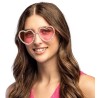 Lunettes coeur avec strass