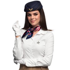 Accessoires de déguisement hôtesse de l'air