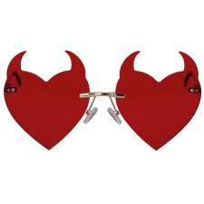 Lunettes de démon accessoire Halloween