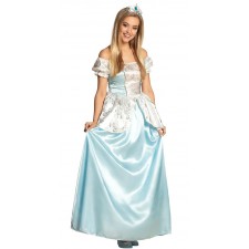 Costume de princesse bleue pour femme