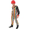 Déguisement de clown tueur coloré