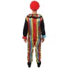 Costume Halloween de clown tueur de dos