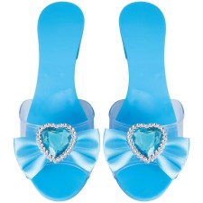Chaussures de princesse bleues pour enfant