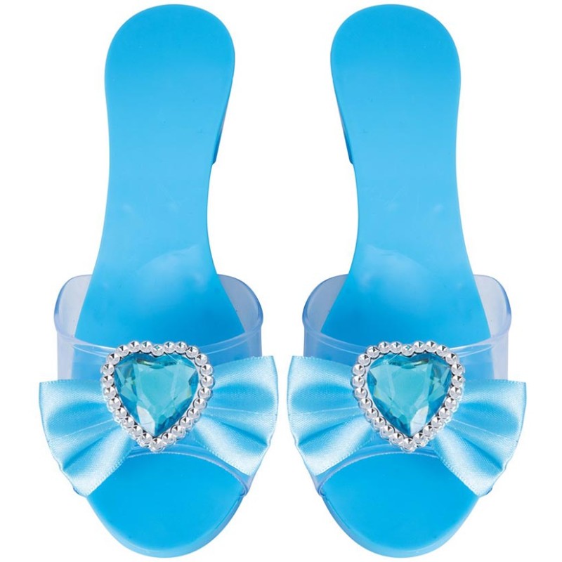Chaussures de princesse bleues pour enfant