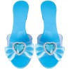 Chaussures de princesse bleues pour enfant
