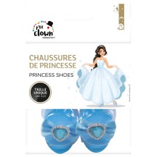 Chaussure princesse enfant bleue