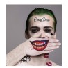 Tatouages Halloween de clown fou