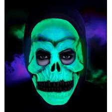 Masque Halloween phosphorescent