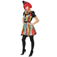 Déguisement Halloween clown femme