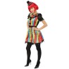 Déguisement Halloween clown femme
