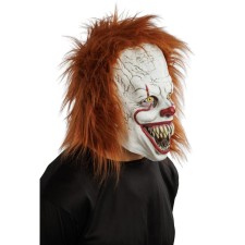 Masque Halloween de clown en latex