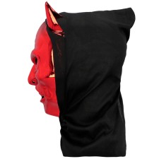 Masque diable Halloween avec capuche