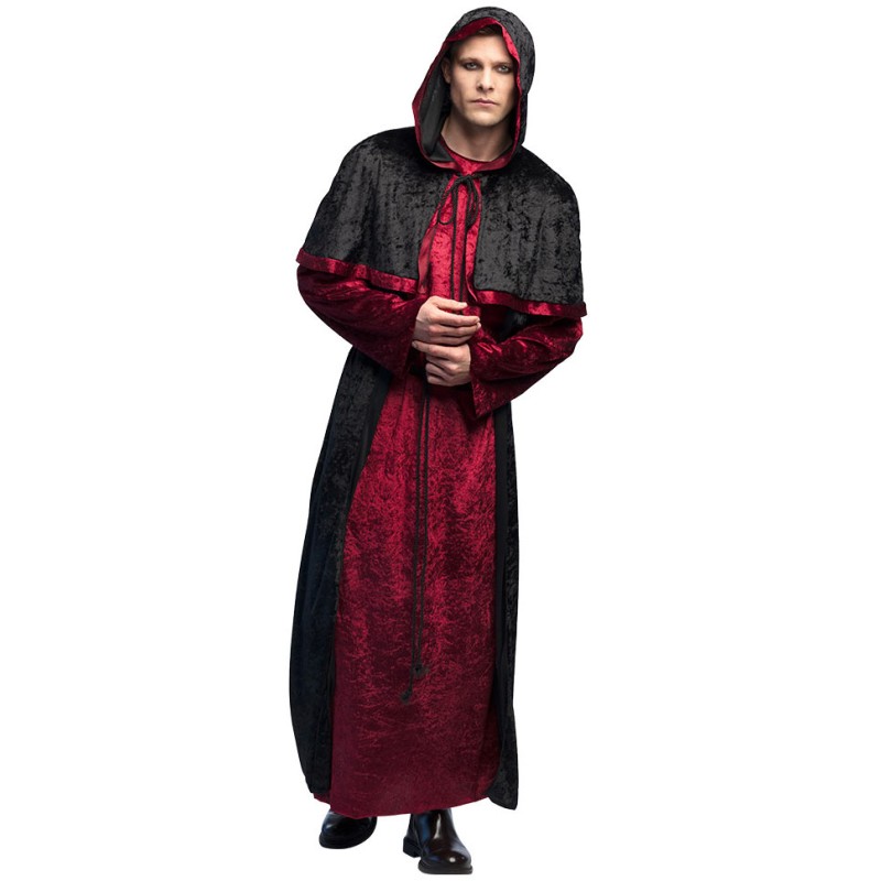 Déguisement nécromancien homme Halloween