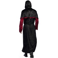 Dos costume de nécromancien pour Halloween