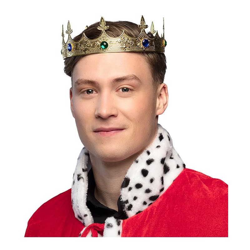 Couronne de roi dorée