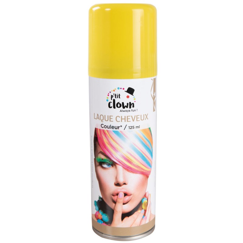 Bombe cheveux jaune